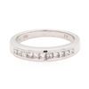 0.4 ctw Diamond Ring - 14KT White Gold