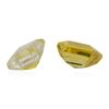 Image 2 : 1.88 ctw.Natural Square Step Cut Citrine Quartz Parcel of Two