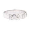 Image 1 : 1.00 ctw Diamond Ring - 14KT White Gold