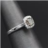 Image 3 : 0.80 ctw Diamond Ring - 14KT White Gold