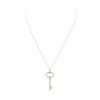 Image 2 : 0.5 ctw Diamond Pendant With Chain - 14KT White Gold