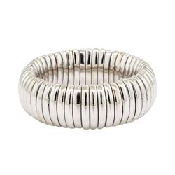 Stretch Band - 18KT White Gold