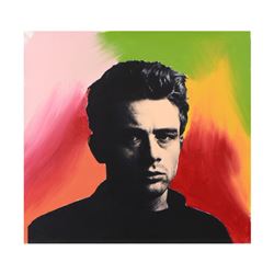 James Dean by Steve Kaufman (1960-2010)