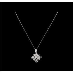 6.40 ctw Diamond Jewelry Suite - 14KT White Gold