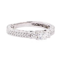 1.00 ctw Diamond Ring - 14KT White Gold