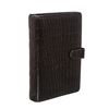 Image 3 : Giorgio Armani Brown Leather Embossed Agenda Notebook