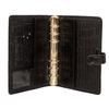 Image 6 : Giorgio Armani Brown Leather Embossed Agenda Notebook