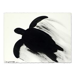 Silhouette Motion Turtle by Wyland Original