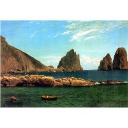 Capri by Albert Bierstadt