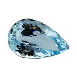 4.84 ct.Natural Pear Cut Aquamarine