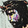 Image 2 : "Jesus" Limited Edition Giclee on Canvas by David Garibaldi, Numbered from Miniature Series and Sign