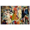 Image 1 : Isaac Maimon, "Cafe Romantique" Limited Edition Serigraph, Numbered and Hand Signed with Letter of A