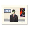 Image 1 : Mark Kostabi, "Going Places" Limited Edition Serigraph, Numbered and Hand Signed with Certificate.