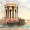 Image 2 : Rolf Rafflewski, "Monument" Limited Edition Lithograph, Numbered and Hand Signed.