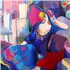 Image 2 : Isaac Maimon, "My Favorite Place" Limited Edition Serigraph, Numbered and Hand Signed with Letter of