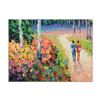 Image 3 : Alexander Antanenka, "Wonderful You" Original Oil Quadriptych Painting on Canvas, Hand Signed with C