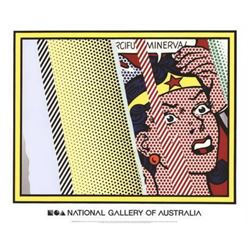 Roy Lichtenstein "Reflections on Minerva" Offset Lithograph