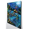 Image 2 : Vera V. Goncharenko- Original Painting on Cutout Steel and Board "Deep Sea Adventure"