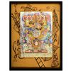 Image 1 : Raphael Abecassis "Menorah" Limited Edition 3-Layer Decoupage, Numbered and Hand Signed with Certifi