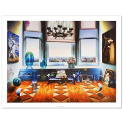 "City View" Limited Edition Giclee on Canvas (40" x 30") by Ferjo, Numbered and Hand Signed by the A