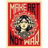 Image 1 : Shepard Fairey "Make Art Not War"