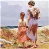 Image 2 : Pino (1939-2010), "Summer Afternoon" Artist Embellished Limited Edition on Canvas, AP Numbered and H