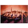 Image 1 : Howard Behrens (1933-2014), "Sunset on the Grand Canal 5" Limited Edition Hand Embellished Giclee on