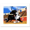 Image 1 : "Bully for Bugs" Limited Edition Giclee from Warner Bros., Numbered with Hologram Seal and Certifica