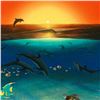 Image 2 : "Warmth of the Sea" Limited Edition Giclee on Canvas by renowned artist WYLAND, Numbered and Hand Si