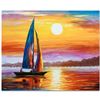 Image 1 : Leonid Afremov "Lovely Solitude" Limited Edition Giclee on Canvas, Numbered and Signed; Certificate 