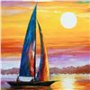 Image 2 : Leonid Afremov "Lovely Solitude" Limited Edition Giclee on Canvas, Numbered and Signed; Certificate 