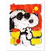 Image 1 : "Cool & Intelligent" Limited Edition Hand Pulled Original Lithograph by Renowned Charles Schulz Prot