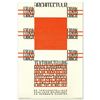 Image 1 : "Architectuur, F.L. Wright" Hand Pulled Lithograph by the RE Society, Image Originally by Hendrikus 