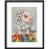 Image 1 : Alexander Calder "Three Card Players" Custom Framed Lithograph