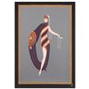 Image 1 : Erte (1892-1990), "Pearls and Emeralds" Limited Edition Serigraph, Numbered and Estate Signed with C