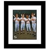 Image 1 : "The Big Four" Framed Photograph Autographed by the Big Red Machine's Johnny Bench, Tony Perez, Joe 