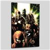 Image 3 : Marvel Comics "New Avengers #8" Numbered Limited Edition Giclee on Canvas by Steve McNiven with COA.