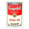 Image 1 : Andy Warhol "Soup Can 11.50 (Green Pea)" Silk Screen Print from Sunday B Morning.