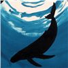 Image 2 : Wyland -"Whale" Framed Original Watercolor Painting, Hand Signed with Certificate of Authenticity.