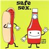 Image 2 : "Practice Safe Sex, Always Use A Condiment" Fine Art Litho Poster (24" x 36") by Renowned Pop Artist