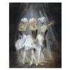 Image 1 : Lena Sotskova, "Old Play" Hand Signed, Artist Embellished Limited Edition Giclee on Canvas with COA.