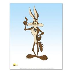  Wile E. Coyote  Limited Edition Sericel from Warner Bros.. Includes Certificate of Authenticity.