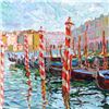 Image 2 : Marco Sassone, "Bricole Rose" Limited Edition Serigraph, Numbered and Hand Signed with Letter of Aut