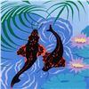 Image 2 : "Koi Garden" Limited Edition Giclee on Canvas by Larissa Holt, Numbered and Signed with COA. This pi