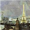 Image 2 : "Paris by Night" Limited Edition Giclee on Canvas by Alex Zwarenstein, Numbered and Hand Signed with