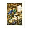 Image 1 : Raymond Poulet, "Shoemaker" Limited Edition Lithograph, Numbered and Hand Signed.