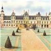 Image 2 : Rolf Rafflewski, "Chateau de Fontainebleau" Limited Edition Lithograph, Numbered and Hand Signed.