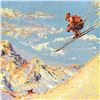 Image 2 : Paul Blaine Henrie (1932-1999), "The Sunset Skier" Limited Edition Serigraph from a PP Edition, Hand