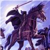 Image 2 : "The Black Riders" Limited Edition Giclee on Canvas by The Brothers Hildebrandt. Numbered and Hand S