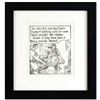 Image 1 : Bizarro! "Bathing Suit" is a Framed Original Pen & Ink Drawing, by Dan Piraro, Hand Signed by the Ar